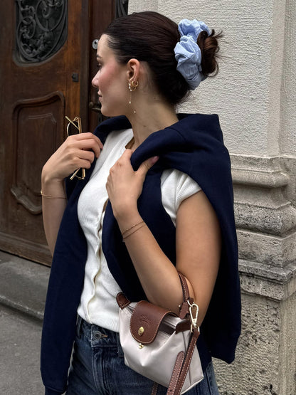 Light Flow Blue Scrunchie