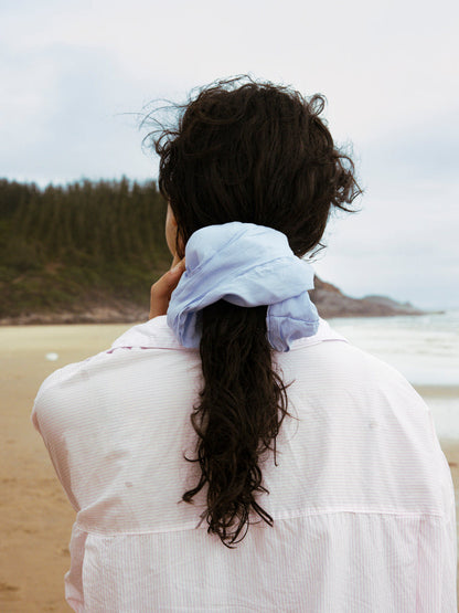 Light Flow Blue Scrunchie