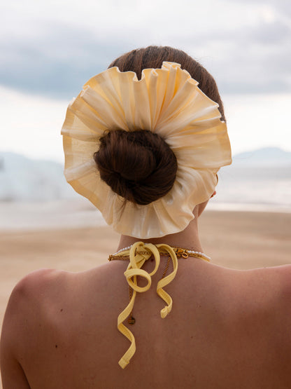 Delicate Wave Scrunchie