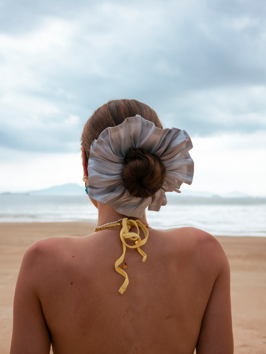 Delicate Wave Scrunchie