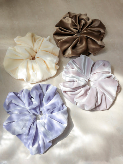 Velvet Dream Purple Scrunchie