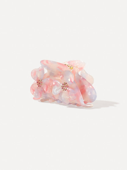 Floral Kiss Blue-pink Haarklammer