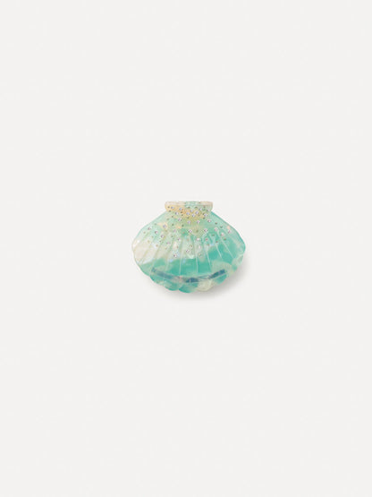 Lustrous Shell Blue Haarklammer
