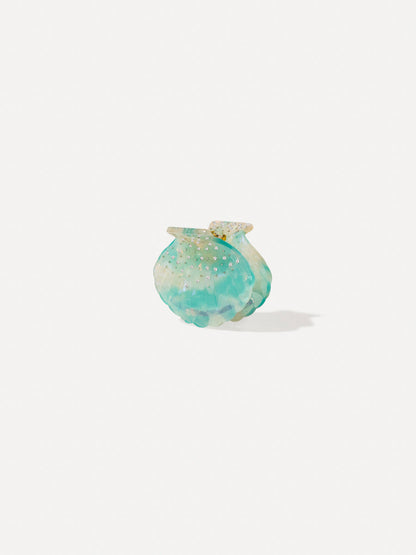 Lustrous Shell Blue Haarklammer