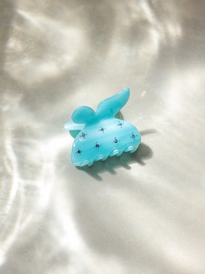 Gleam Butterfly Light Blue Haarklammer