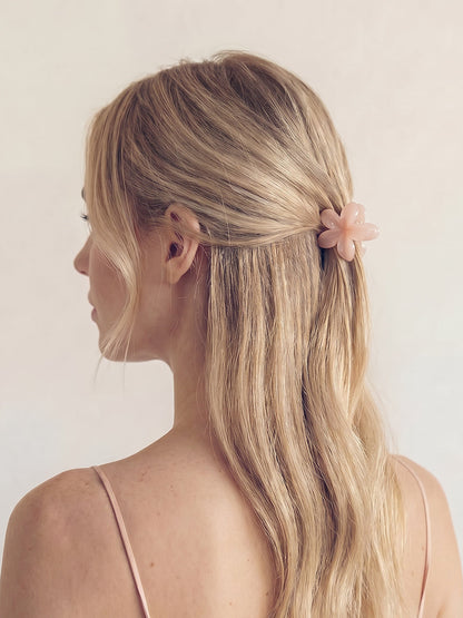 Floral Bliss Set Mini-Haarklammer Cream Pink