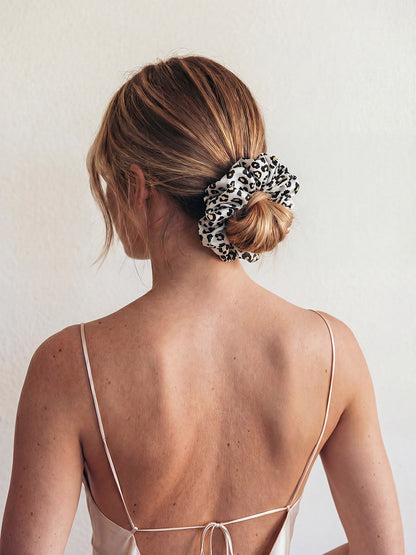 Bold Leopard Scrunchie