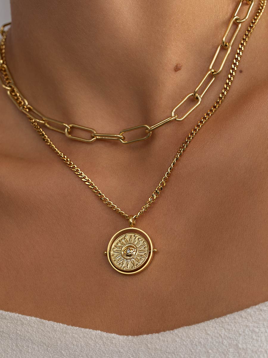 Rotating Sun Flames Kette
