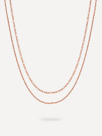 18K rosévergoldet