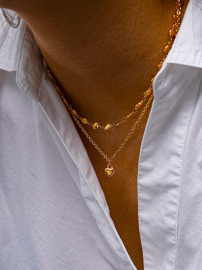 Bold heart Kette