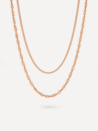 18K rosévergoldet
