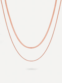18K rosévergoldet