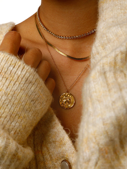Zodiac Kette - Steinbock