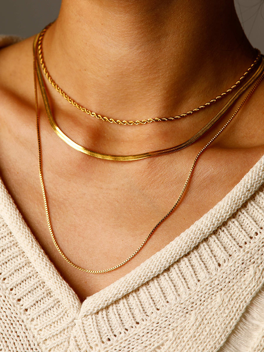 Trio Layered Kette