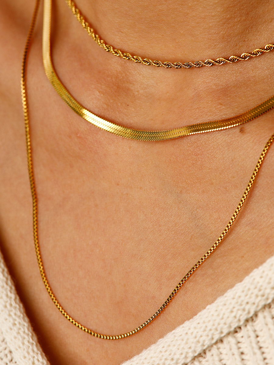 Trio Layered Kette