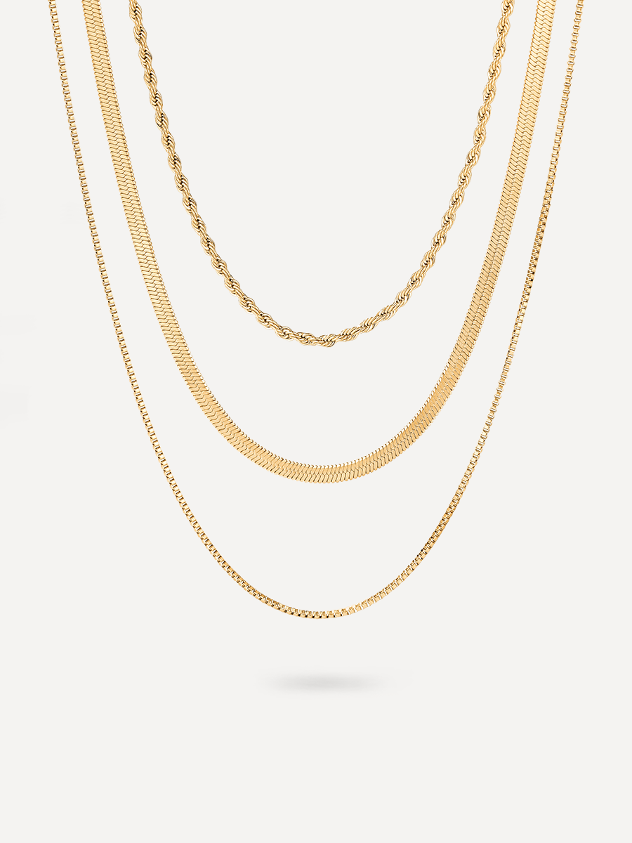 Trio Layered Kette