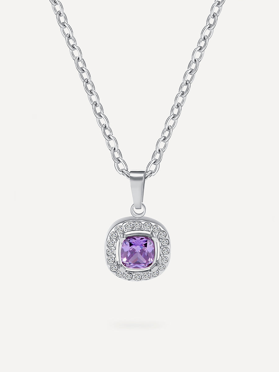 Eternal Purple Square Kette