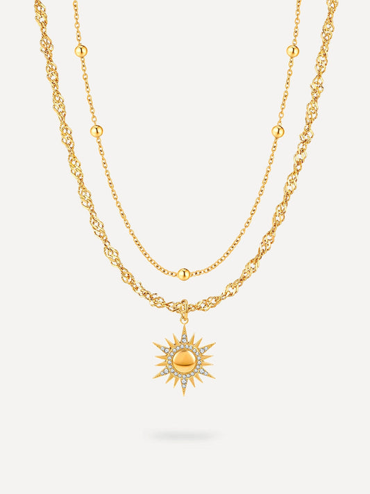 Cluster Glitter Kette