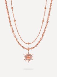 18K rosévergoldet