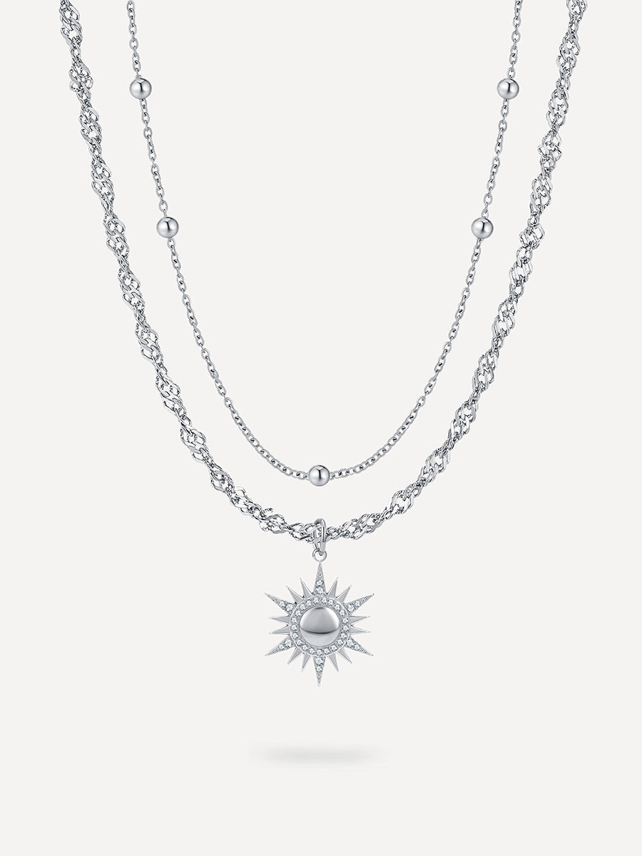 Cluster Glitter Kette