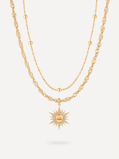 Cluster Glitter Kette