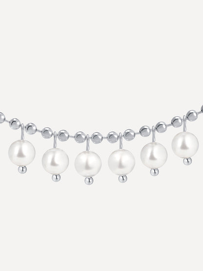 Spherical Art Pearls Kette