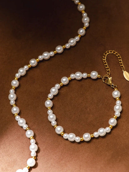 Beaded Pearl ARMBAND