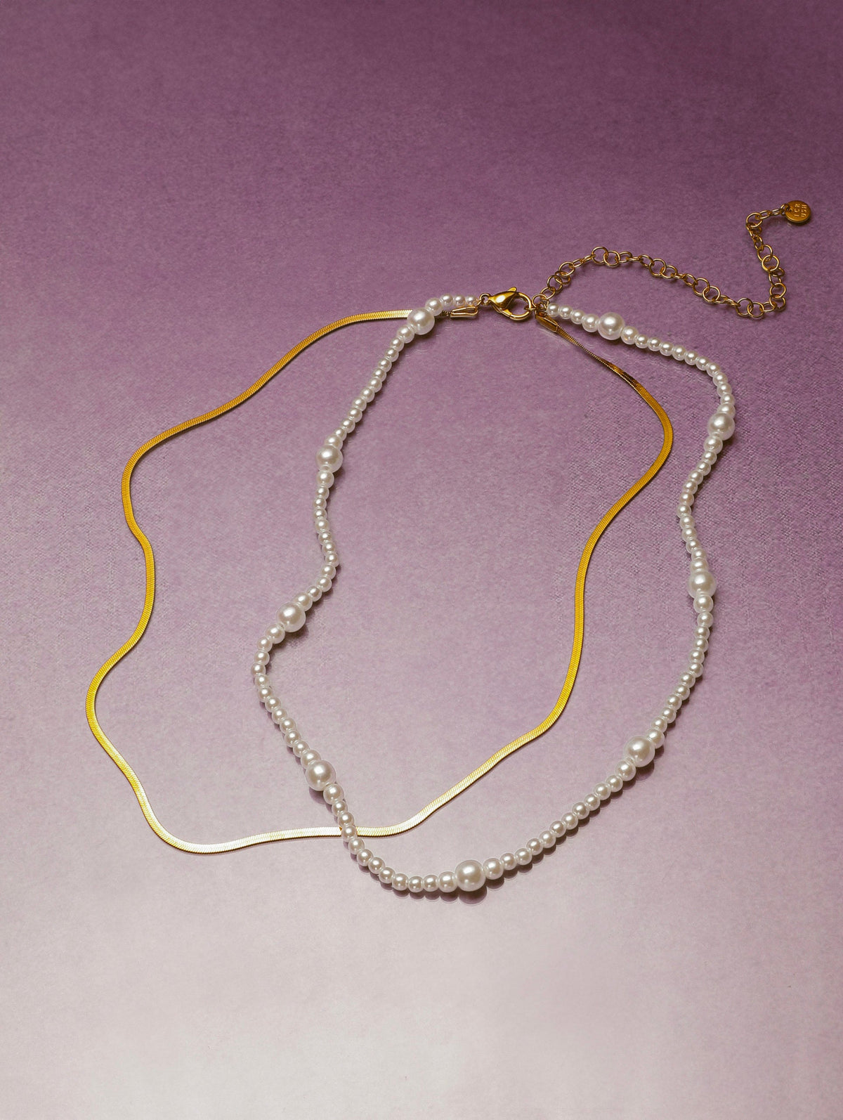 Enchanting Pearl Layered Kette