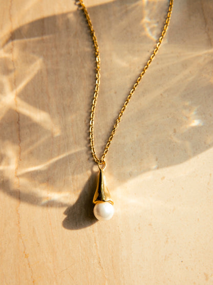 Pearlescent Drop Kette