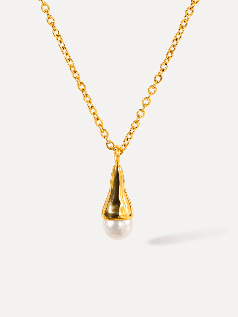 Pearlescent Drop Kette