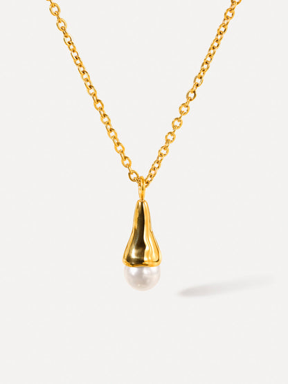 Pearlescent Drop Kette