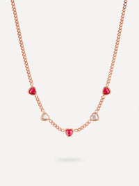 18K rosévergoldet