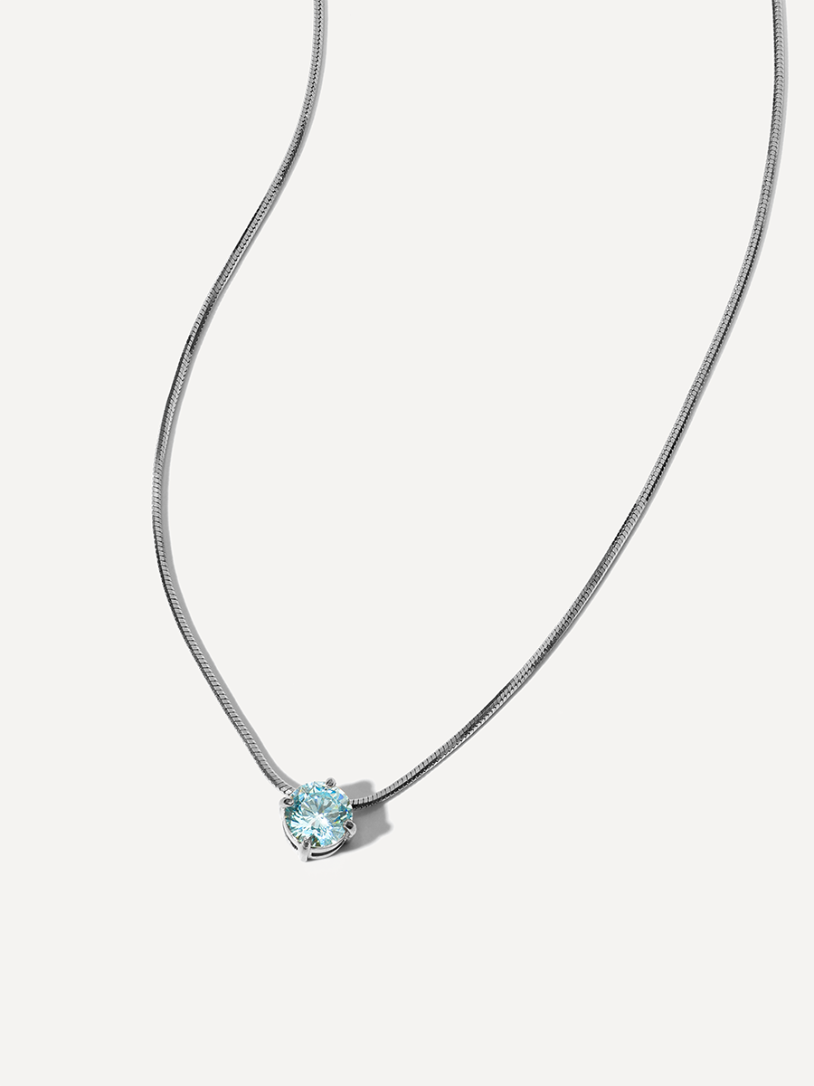 Crystal Delight Light Blue Kette