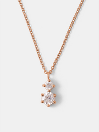 18K rosévergoldet