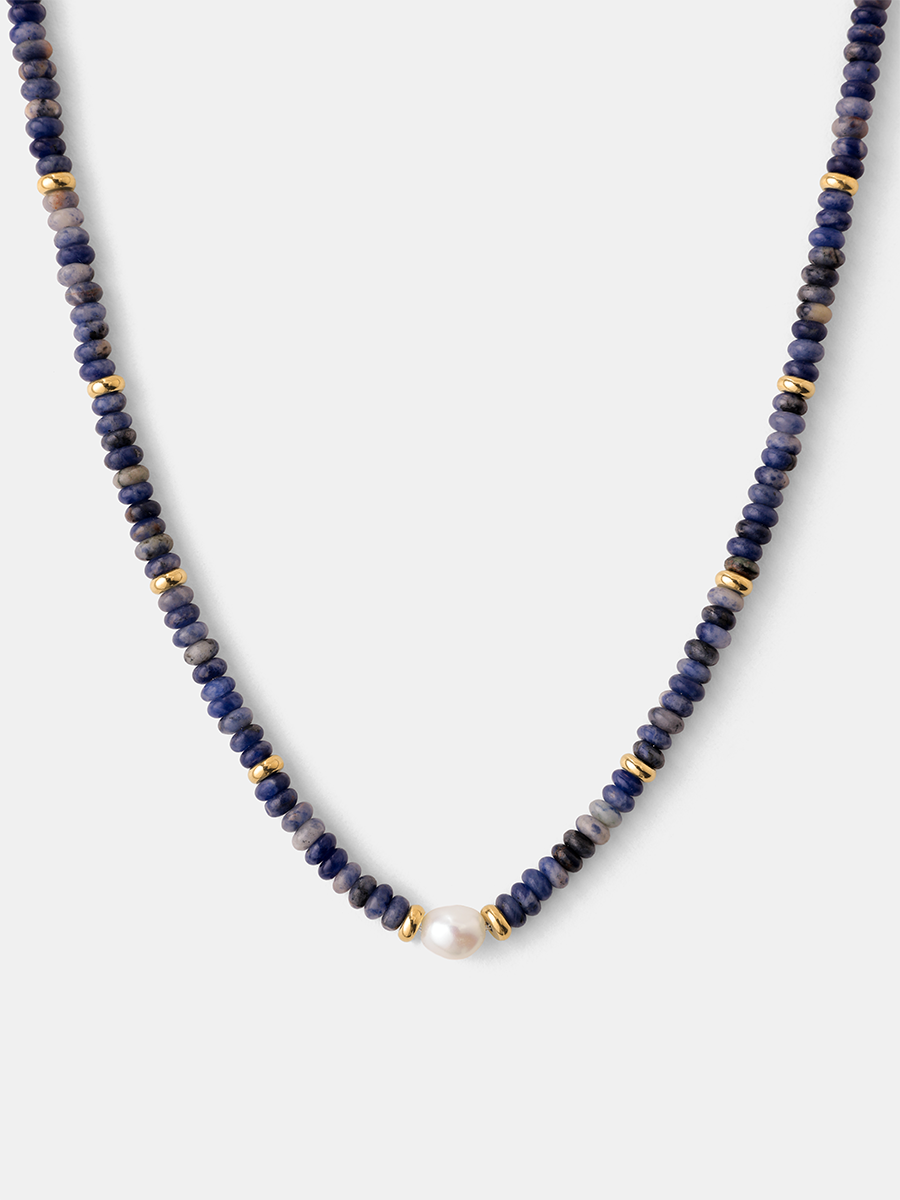 Pearl Dawn Dark Blue Kette