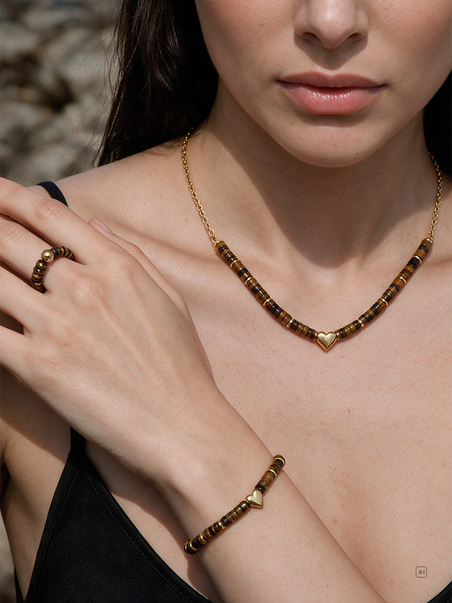 Timeless Love Tiger's Eye Kette