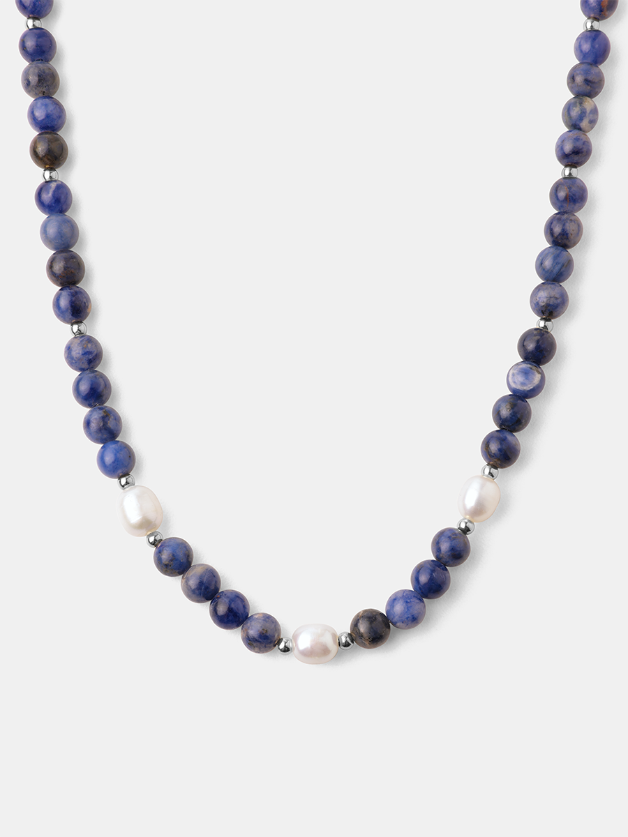 Dawn Pearl Dark Blue Kette