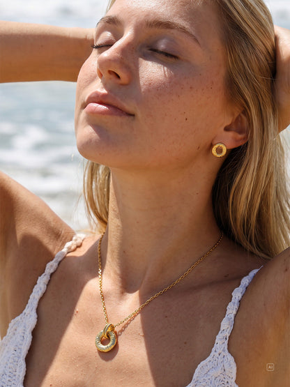 Hammered Texture Kette
