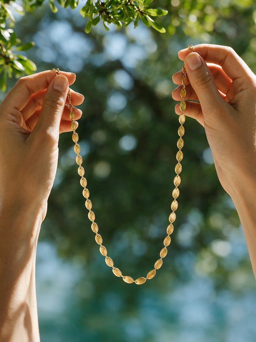 Retro Oval Kette
