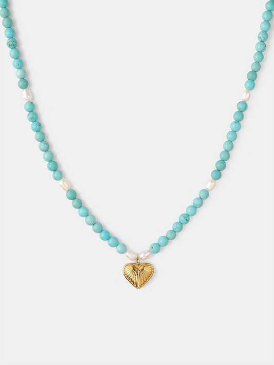 Bead Heart Kette