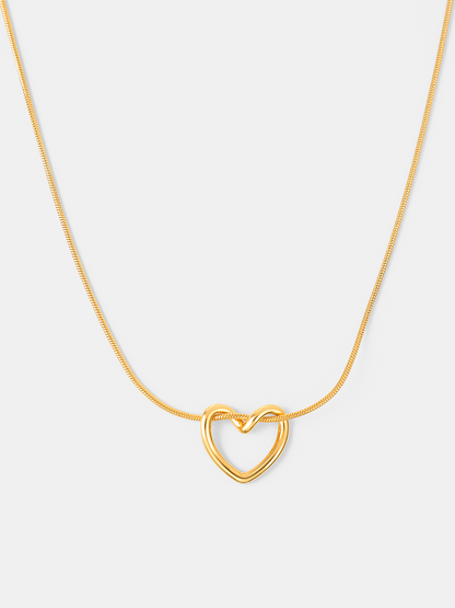 Threaded Heart Kette