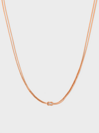 18K rosévergoldet