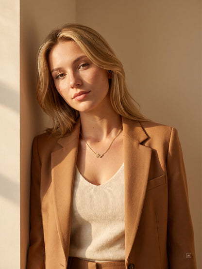 Floral Duet Kette