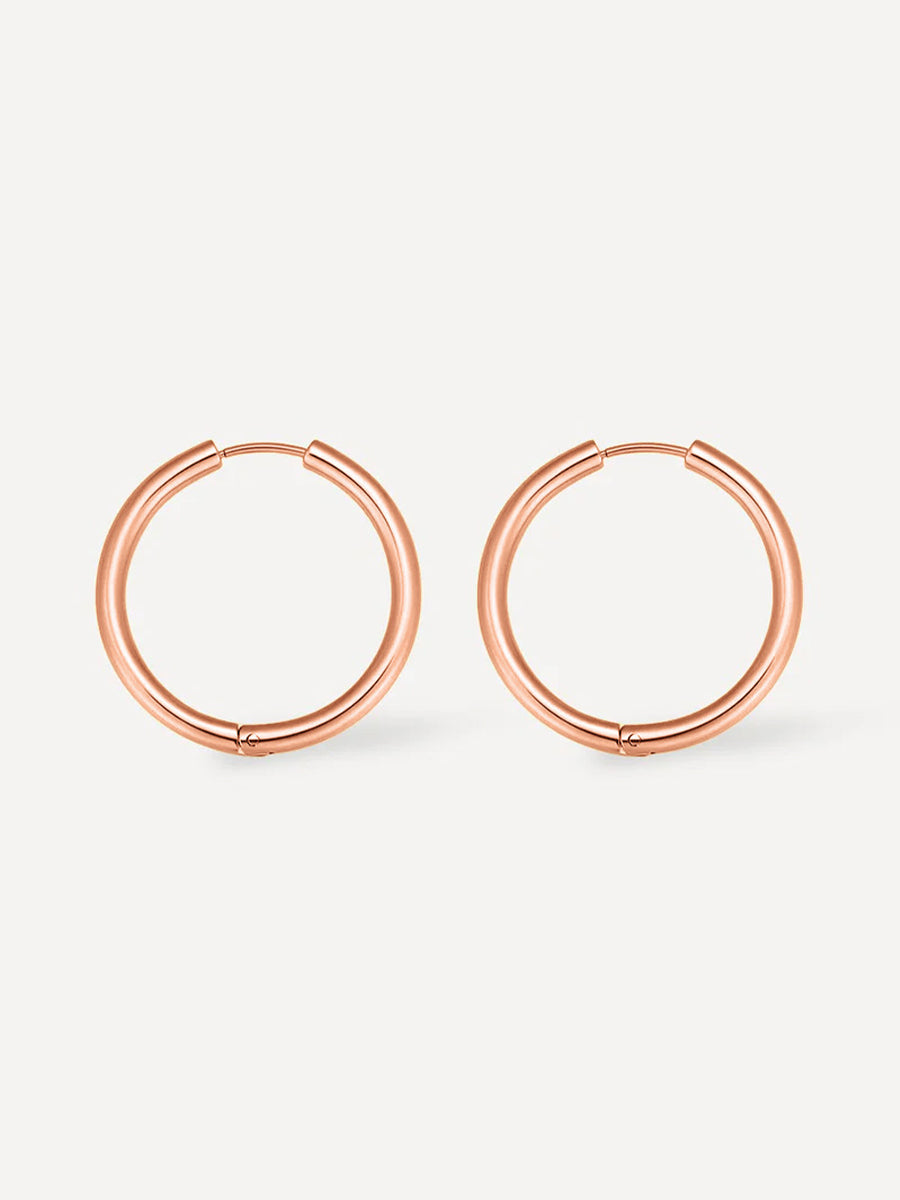 30mm GLOSSY HOOPS OHRRINGE