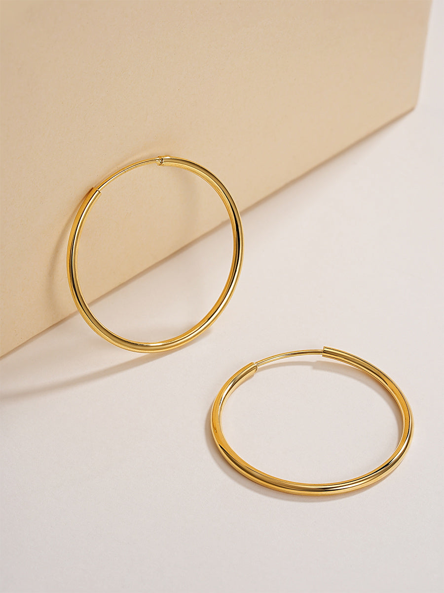 Slim Hoop Large Ohrringe