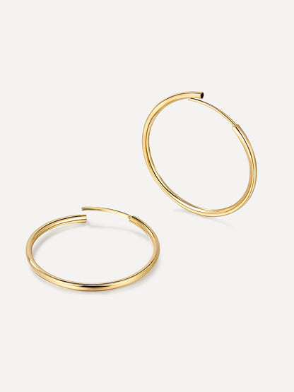 Slim Hoop Large Ohrringe