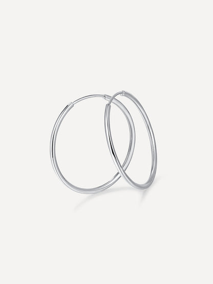 Slim Hoop Large Ohrringe