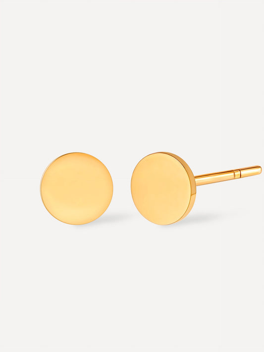 Simple Round Ohrringe