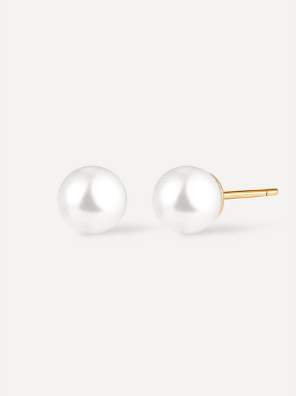 Simple Pearl Ohrringe