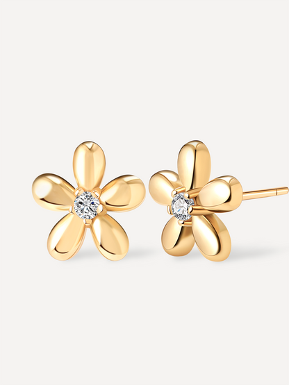 Simple Flower Ohrringe